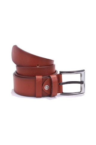 Dagoster Dmk26-463dg Açık Taba 4.5 Cm Hakiki Deri Erkek Kemer Açık Kahverengi