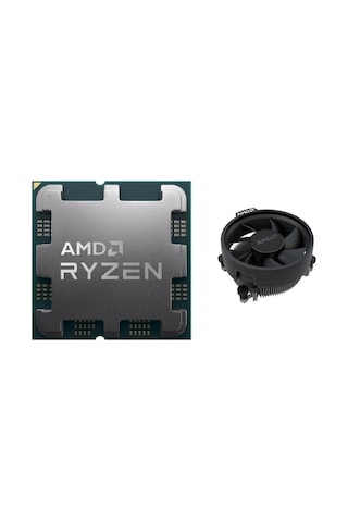 Amd Ryzen 5 7500F MPK 3.7 GHz AM5 38 MB Cache 65 W İşlemci Tray + Fan
