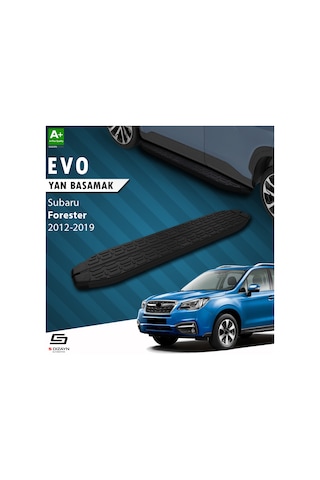 S-dizayn Subaru Forester 4 Evo Siyah Yan Basamak 183 Cm 2012-2019