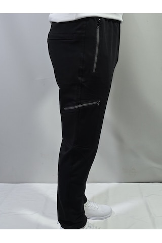 Jump Erkek Slim Fit Pamuklu 2 İplik Eşofman Altı Siyah