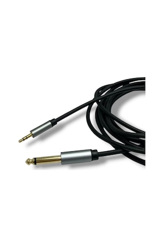 Pawer 1.5metre 6.3mm Mono - 3.5mm Stereo Kablo