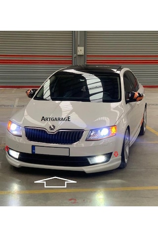 Skoda Octavia 2013-2017 Ön Tampon Eki-fiberglass-boyasız