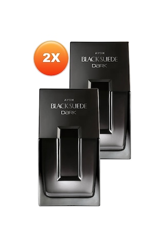 Avon Black Suede Dark Erkek Parfüm EDT 2 x 75 ML
