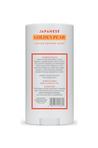 Native Japanese Golden Pear Alüminyumsuz Stick Deodorant 75gr