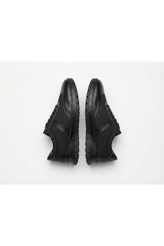 Growish Gd0132 Hakiki Esnek Yumuşak Deri Küçük Büyük Numara Kaydırmaz Güçlü Taban Ekonomik Günlük Sneaker Erkek Kadın Ayakkabı Siyah1
