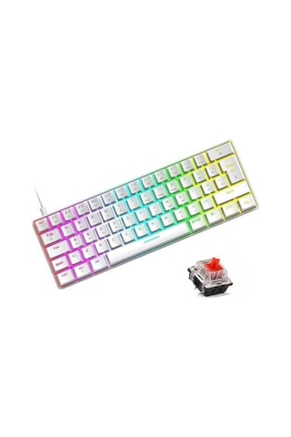 Blic Red Swicth Mini Rgb Mekanik Q Oyun Klavyesi T60