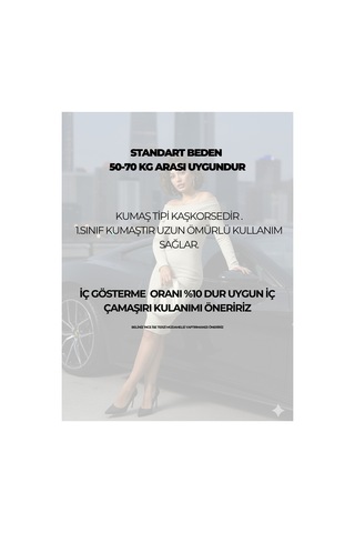 Askı Nişantaşı Baharlık Omuz Dekolteli Midi Boy Premium Kalite Elbise Kırık Beyaz - 586899990 Kırık Beyaz - 586899990 Kırık Beyaz