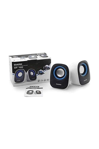 Dark Dk-ac-sp100 Usb Hoparlör 1+1 Beyaz Renk