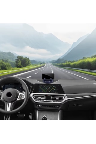 Hr18 Araç İçi Telefon Tutucu Torpidoya Yapışan + Park Teli Numara