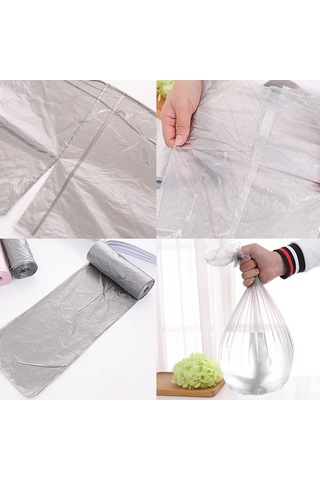 Xindoker Ev İçin 6 Paket Kaliteli Renkli Çöp Poşeti - Ev, Mutfak, Banyo Kullanıma Uygun - 45x55 Cm - Kesikli Tasarım - Dayanıklı Yeni Malzeme Diğer