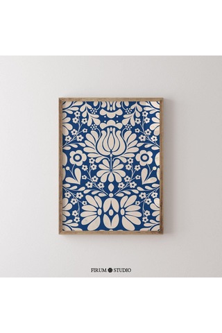 Norveç Sanatı, Norveç Halk Sanatı, İskandinav, Mavi Ve Bej