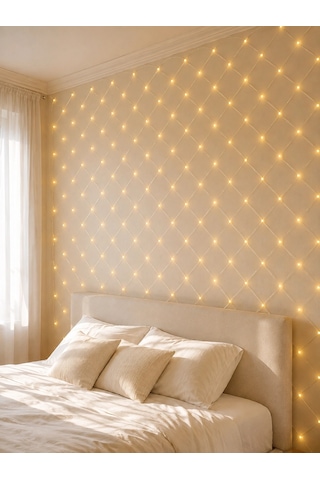 Led Ağ Işık Dekoratif File Aydınlatma Balkon Oda Ve Bahçe Süsleme Yeni Nesil Diğer