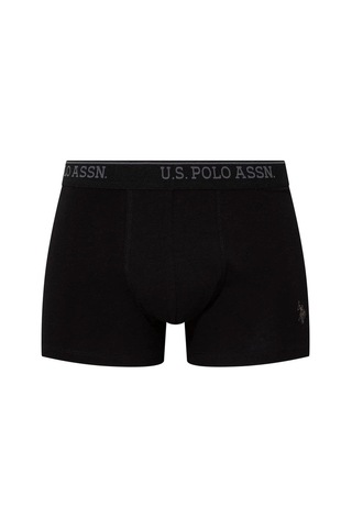 U.S. Polo Assn. U.s Polo Assn. 90005 Erkek Battal 3'lü Boxer-siyah&antrasit&lacivert Siyah - Antrasit Melanj - Lacivert