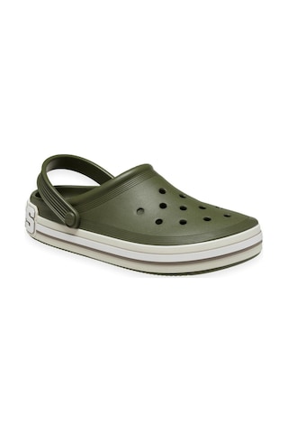 Crocs 209651 Off Court Logo Clog Haki Erkek Terlik Haki
