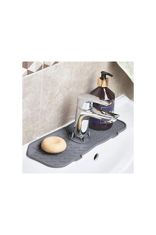 Su Tutucu Musluk Matı - Mutfak Ve Banyo İçin Koruyucu Musluk Ve Lavabo Altı Mat Diğer