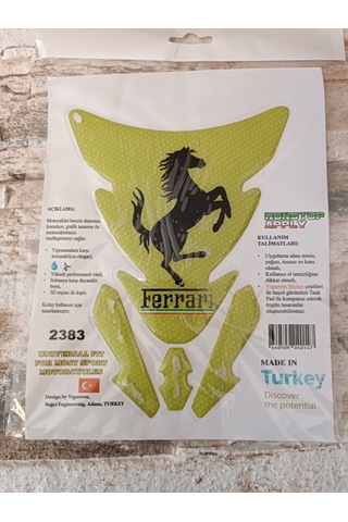 Ferrari Tankpad Sarı