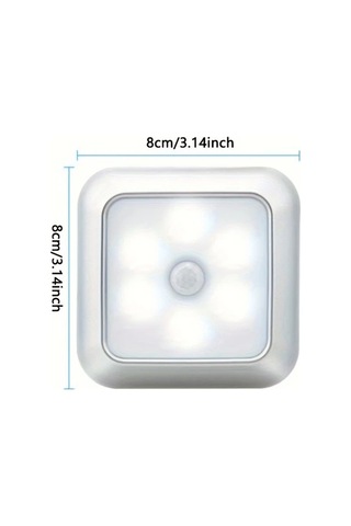 Willowhaven 6'lı Sıcak Led Işık Topları Yatak Odası Dolap Ve Merdiven Dekoratif Aydınlatma