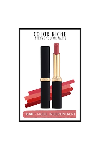 L'Oreal Paris Color Riche Intense Volume Matte Ruj 640 Nude Independant