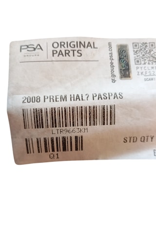 Peugeot 2008 A94f Paspas Halı Takım Ltr9663km