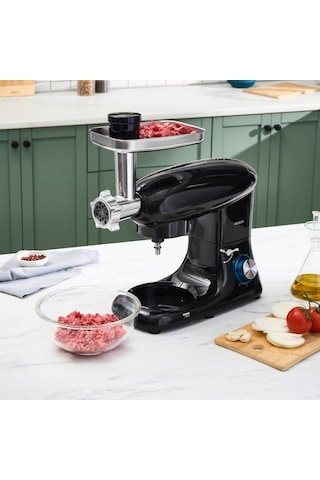 Karaca Multichef Stand Mikser Shiny Black Mutfak Şefi 1900w 5,5 L