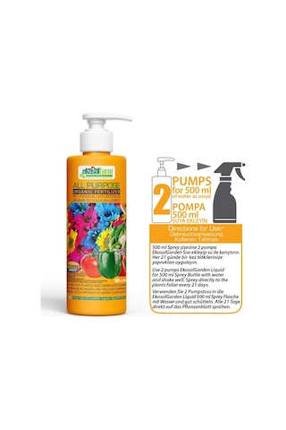 Ekosolfarm Org.Sıvı Solucan Güb. 500 ML Lıquıd Worm Fertılızer