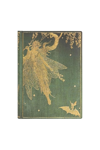 Paperblanks Olive Fairy Sert Kapak 13x18 Çizgili Defter Pb6505-0 Çok Renkli