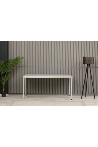 Sehpol Çalışma Masası 160x80x75 Cm Gri