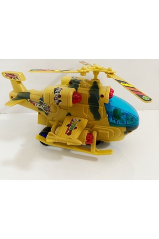 Işıklı ve Sesli Askeri Uçak Helikopter