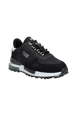 Bluefeet Bld Siyah Paraşüt Erkek Sneakers Spor Aykkabı