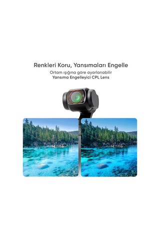 Lexroo Djı Osmo Pocket 3/4 İle Uyumlu 4'lü Sinematik Filtre Seti - Lens Set
