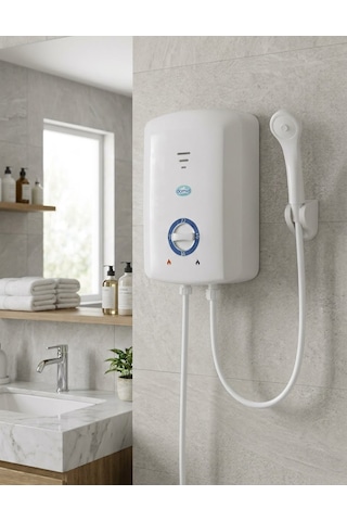 Damla Titanium Elektrikli Şofben - 7500w
