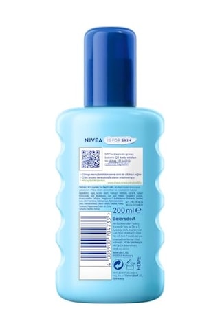 Nıvea Sun Ferahlatıcı Güneş Sonrası Vücut Spreyi 200ml, Nemlendirici, Aloe Vera, Hyaluron