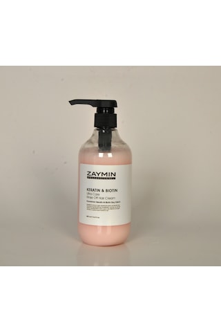 Zaymın Durulanan Keratin & Biotin Saç Kremi 500 ML