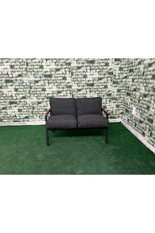 Mb Garden Furnıture Simetri Model, Balkon, Mutfak, Bahçe, Cafe,metal Koltuk Takımı, Bahçe Takımı , Çay Seti,ikili Koltuk Antrasit