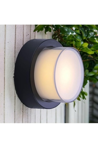 Ack Duvar Tavan Aplik Led 12w 900lm Beyaz Kasa Carina Ip65 5169mmx100mm 12 Watt, Led Armatür, Iç Ve Dış Mekan Modern, Bahçe Duvar Banyo, Teras Diğer