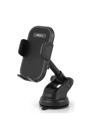 Araç İçi Uzayan Ayarlanabilir Vantuzlu Otomatik Telefon Tutucu - Cam Ve Torpido Için Yüksek Kalite Wch-320