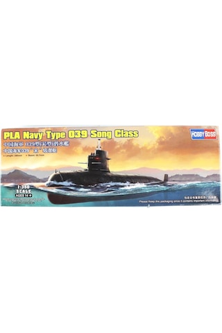 Hobbyboss 83518 1/350 Ölçek Pla Navy Type 039 Song Class, Denizaltı Plastik Model Kiti