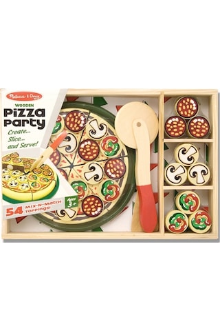 Melissa And Doug Ahşap Pizza Partisi