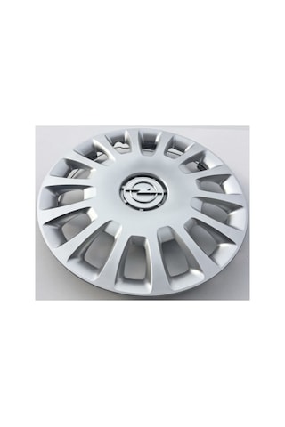 Opel Corsa D 14'' Inç Jant Kapağı 4 Adet Kırılmaz Esnek - Amblem Hediyeli