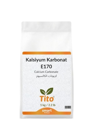 Kalsiyum Karbonat E170 Gıda Tipi 1 Kg Kalsiyum Karbonat E170 Gıda Tipi 1 Kg