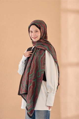 Silk Home Organik Şal 471001-19 Çok Renkli