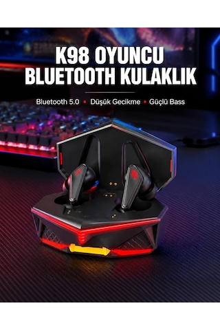 Mey İthalat Bluetooth 5.0 Kablosuz Kulaklık Suya Dayanıklı Yeni Nesil Diğer