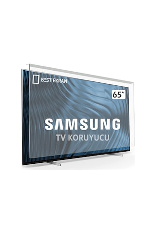 Samsung Uyumlu  65tu8000 Tv Ekran Koruyucu - Samsung Uyumlu  65" İnç Kırılmaz Ekran Koruyucu 65" Tu8000