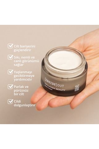 Inside Out Colagen Beauty Boost Cream SPF50+ 50 ML