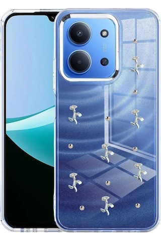Mey İthalat Redmi 15c 4g Fiyonk Desenli Kapak - Desen 4 Diğer