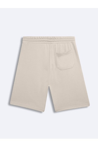 LTB Basic Örme Krem Şort Krem