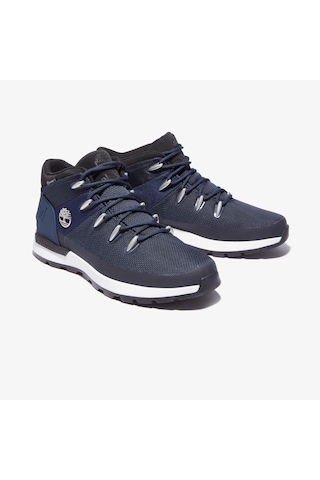 Timberland Sprint Trekker Mid Fab Wp Erkek Lacivert Bot Düz Tb0a2fxt0191 Lacivert