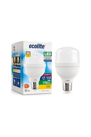 Led Ampul 112w Eşdeğer 6500k Beyaz Işık E27 Duy 1750 Lümen 220v Enerji Sınıfı F 109x70mm Genel