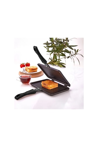Polochef Otm-124 Tospik Tost Tavası Granit Ocak Üstü Tost Makines