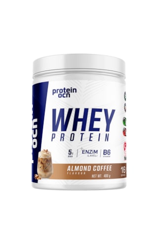 Whey Protein Almond Coffee - 400g - 16 Servis Kahve